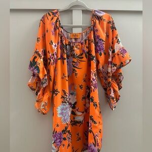 Shift floral dress